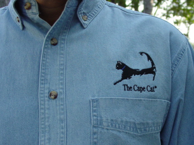 Cape Cat Long Sleeve Denim Shirt